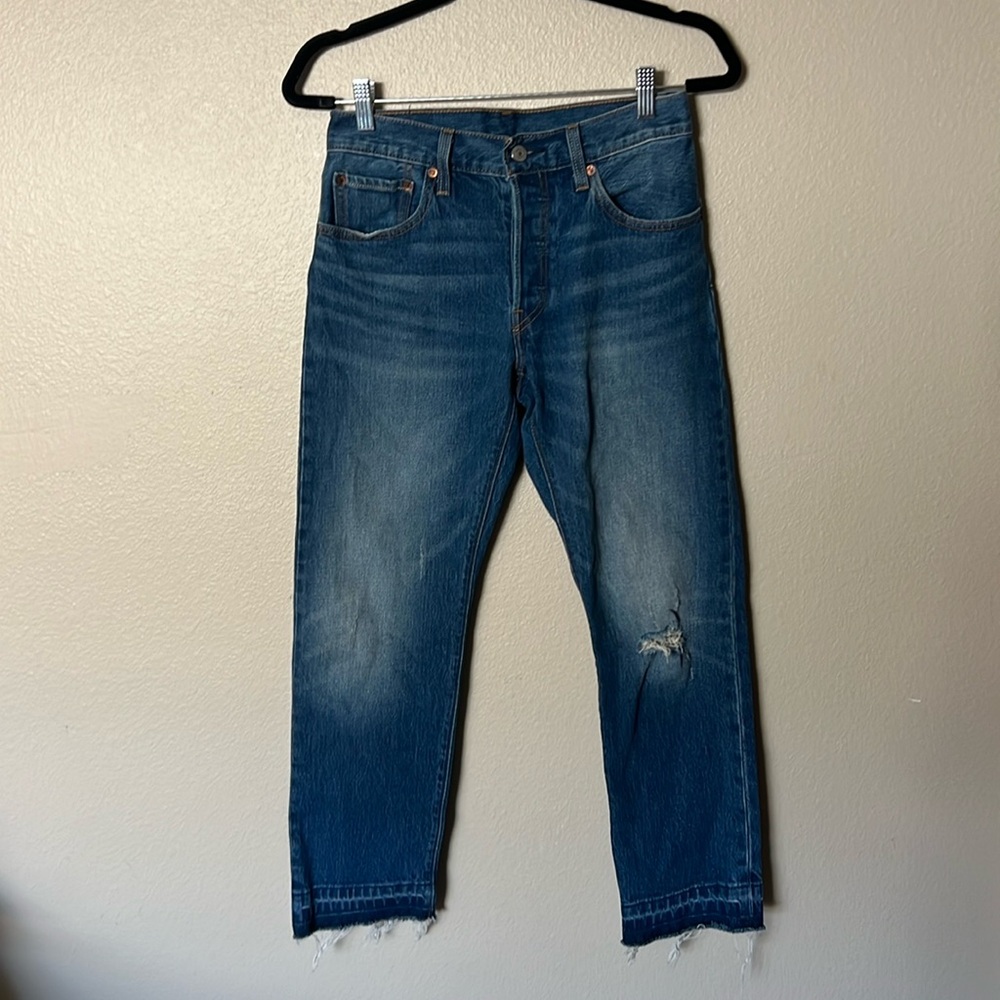 501 button fly women’s jeans 26